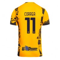 Inter Milan Joaquin Correa #11 Replika Tredje Tröja 2024-25 Kortärmad